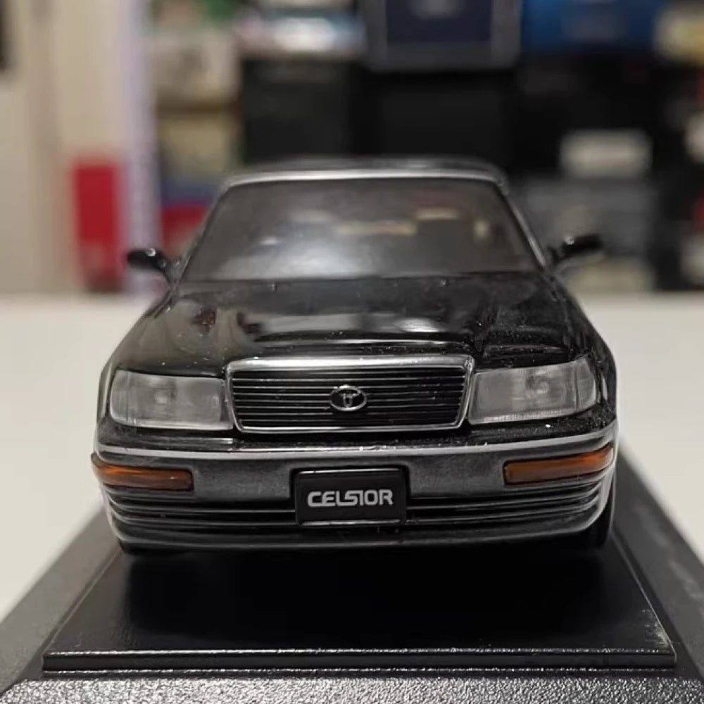 [TOSA] 1:43 Toyota 1992 Celsior UCF11 Black Model Car Die-Cast