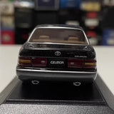 [TOSA] 1:43 Toyota 1992 Celsior UCF11 Black Model Car Die-Cast