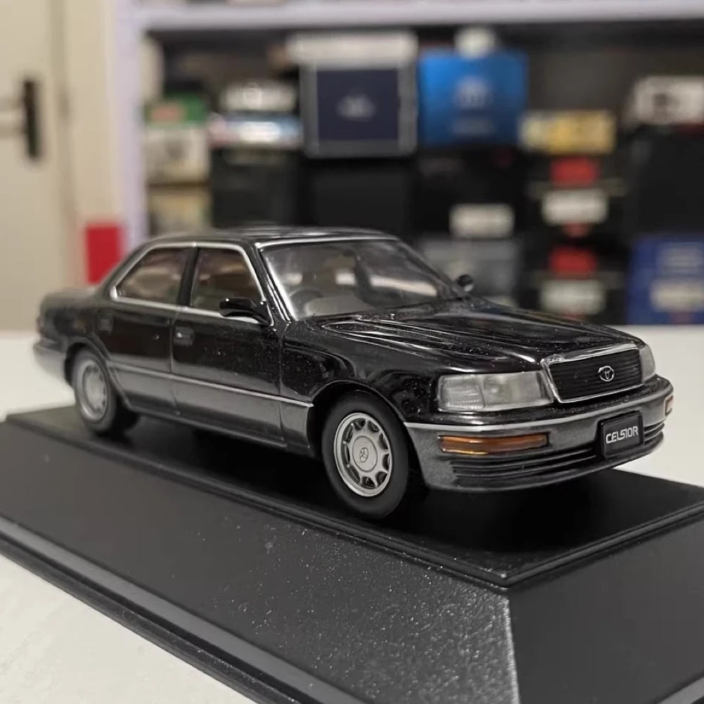 [TOSA] 1:43 Toyota 1992 Celsior UCF11 Black Model Car Die-Cast
