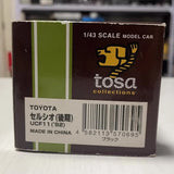 [TOSA] 1:43 Toyota 1992 Celsior UCF11 Black Model Car Die-Cast