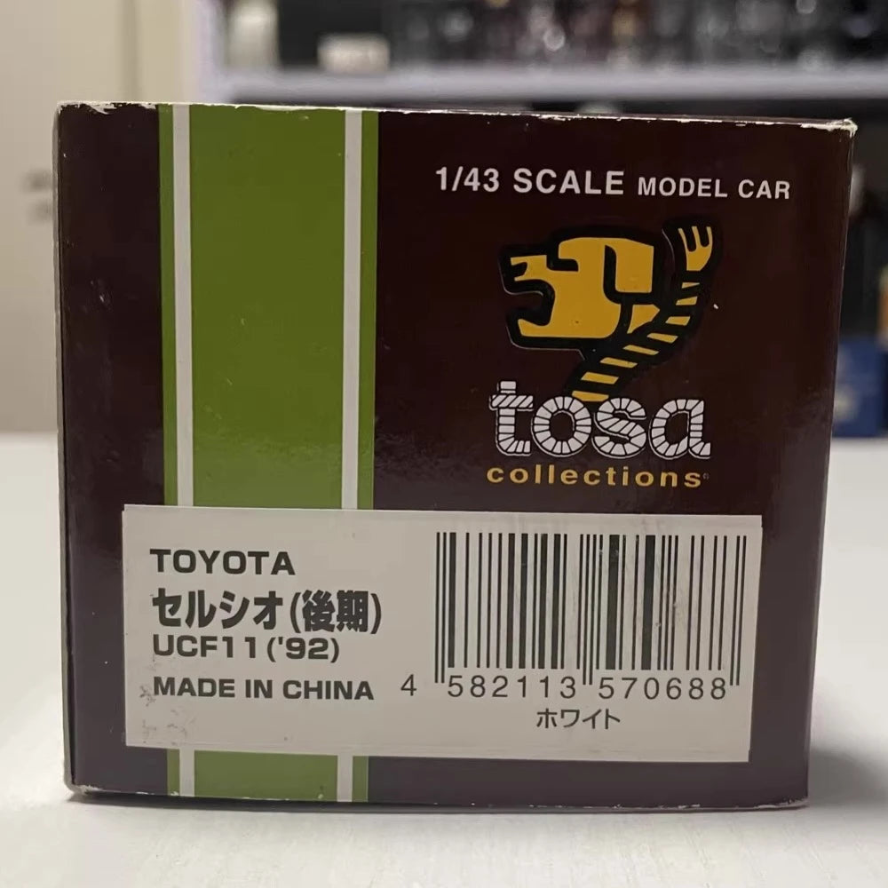 [TOSA] 1:43 Toyota 1992 Celsior UCF11 White Model Car Die-Cast