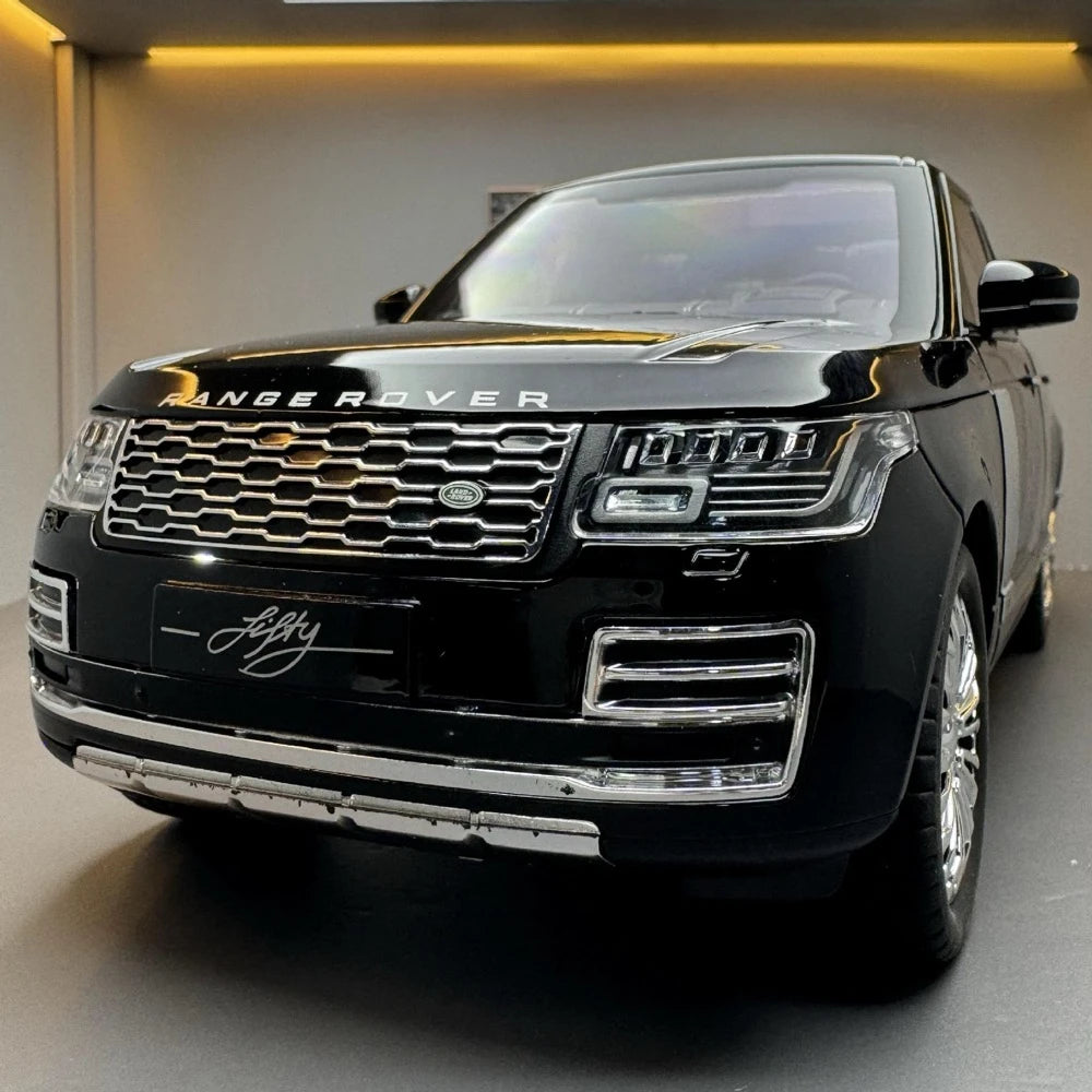 [TOY] 1:18 Land Rover 2020 Range Rover Fifty Black Model Car Die-Cast