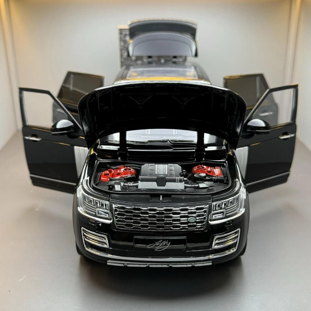 [TOY] 1:18 Land Rover 2020 Range Rover Fifty Black Model Car Die-Cast