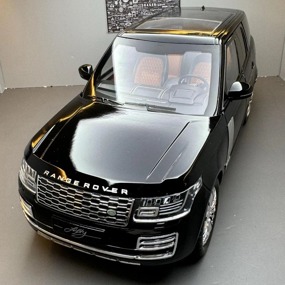[TOY] 1:18 Land Rover 2020 Range Rover Fifty Black Model Car Die-Cast
