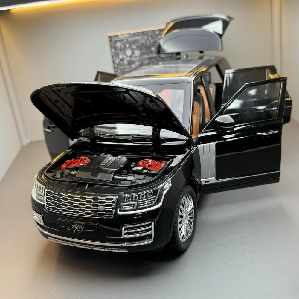 [TOY] 1:18 Land Rover 2020 Range Rover Fifty Black Model Car Die-Cast