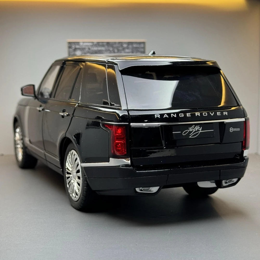 [TOY] 1:18 Land Rover 2020 Range Rover Fifty Black Model Car Die-Cast
