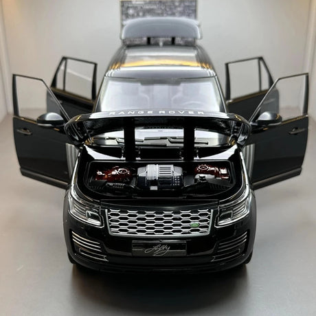 [TOY] 1:18 Land Rover 2021 Range Rover Fifty Black Model Car Die-Cast