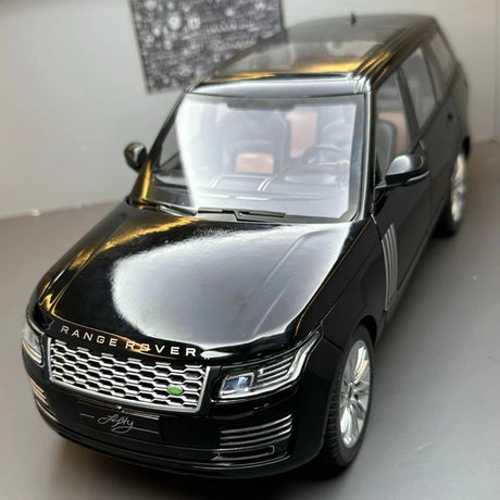 [TOY] 1:18 Land Rover 2021 Range Rover Fifty Black Model Car Die-Cast