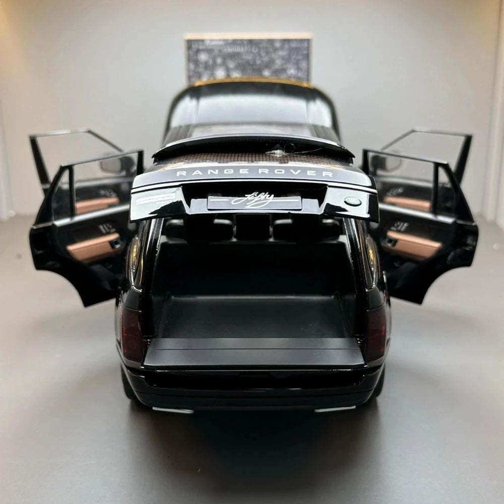 [TOY] 1:18 Land Rover 2021 Range Rover Fifty Black Model Car Die-Cast