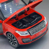[TOY] 1:18 Land Rover 2021 Range Rover Fifty Red Model Car Die-Cast