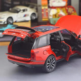 [TOY] 1:18 Land Rover 2021 Range Rover Fifty Red Model Car Die-Cast