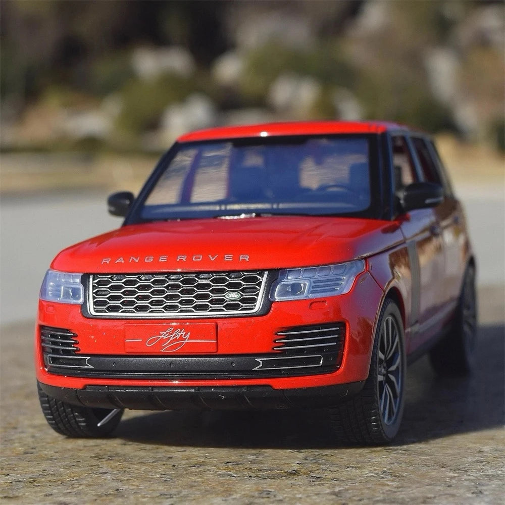 [TOY] 1:18 Land Rover 2021 Range Rover Fifty Red Model Car Die-Cast