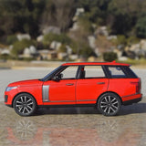 [TOY] 1:18 Land Rover 2021 Range Rover Fifty Red Model Car Die-Cast