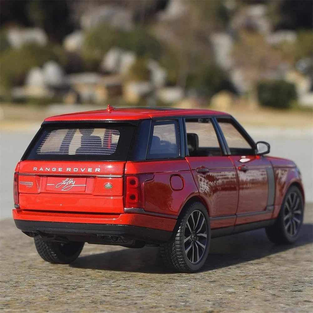 [TOY] 1:18 Land Rover 2021 Range Rover Fifty Red Model Car Die-Cast