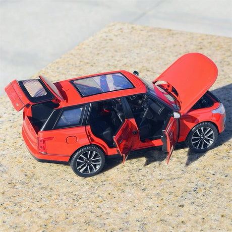 [TOY] 1:18 Land Rover 2021 Range Rover Fifty Red Model Car Die-Cast