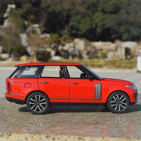 [TOY] 1:18 Land Rover 2021 Range Rover Fifty Red Model Car Die-Cast
