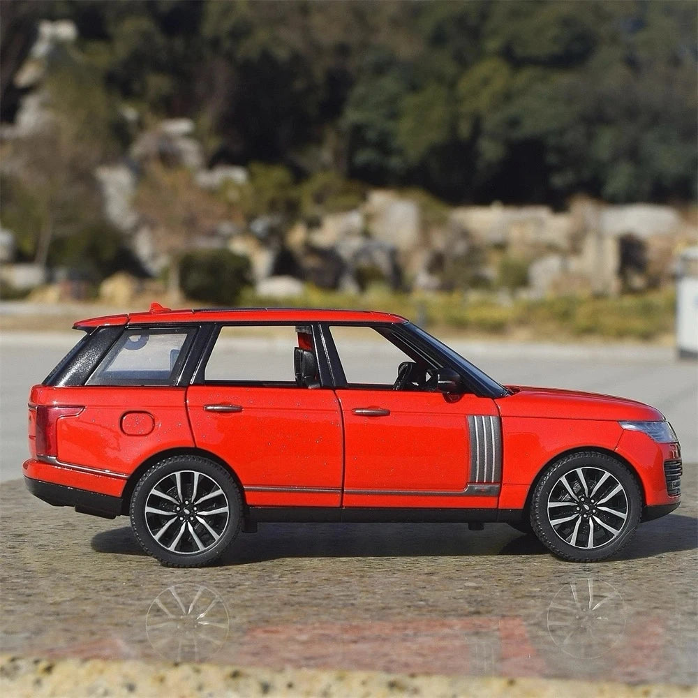 [TOY] 1:18 Land Rover 2021 Range Rover Fifty Red Model Car Die-Cast