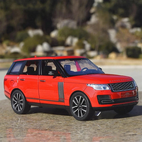 [TOY] 1:18 Land Rover 2021 Range Rover Fifty Red Model Car Die-Cast