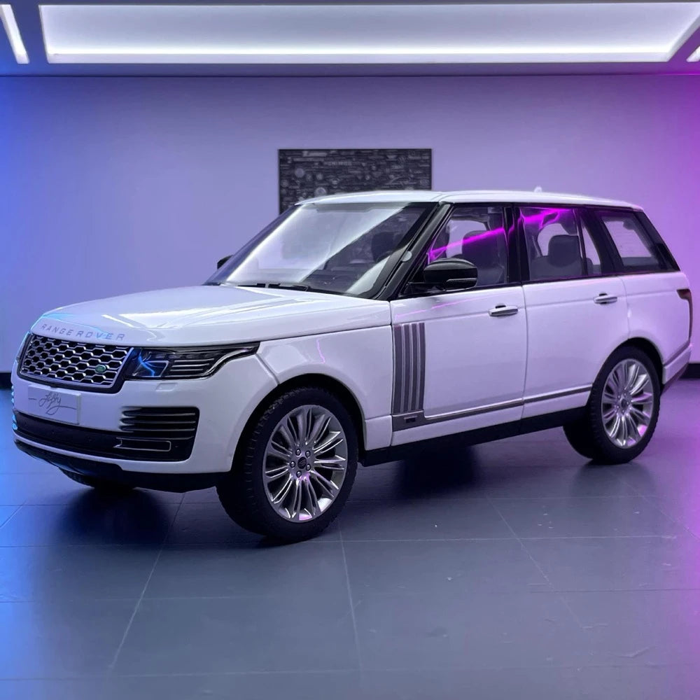 [TOY] 1:18 Land Rover 2021 Range Rover Fifty White Model Car Die-Cast