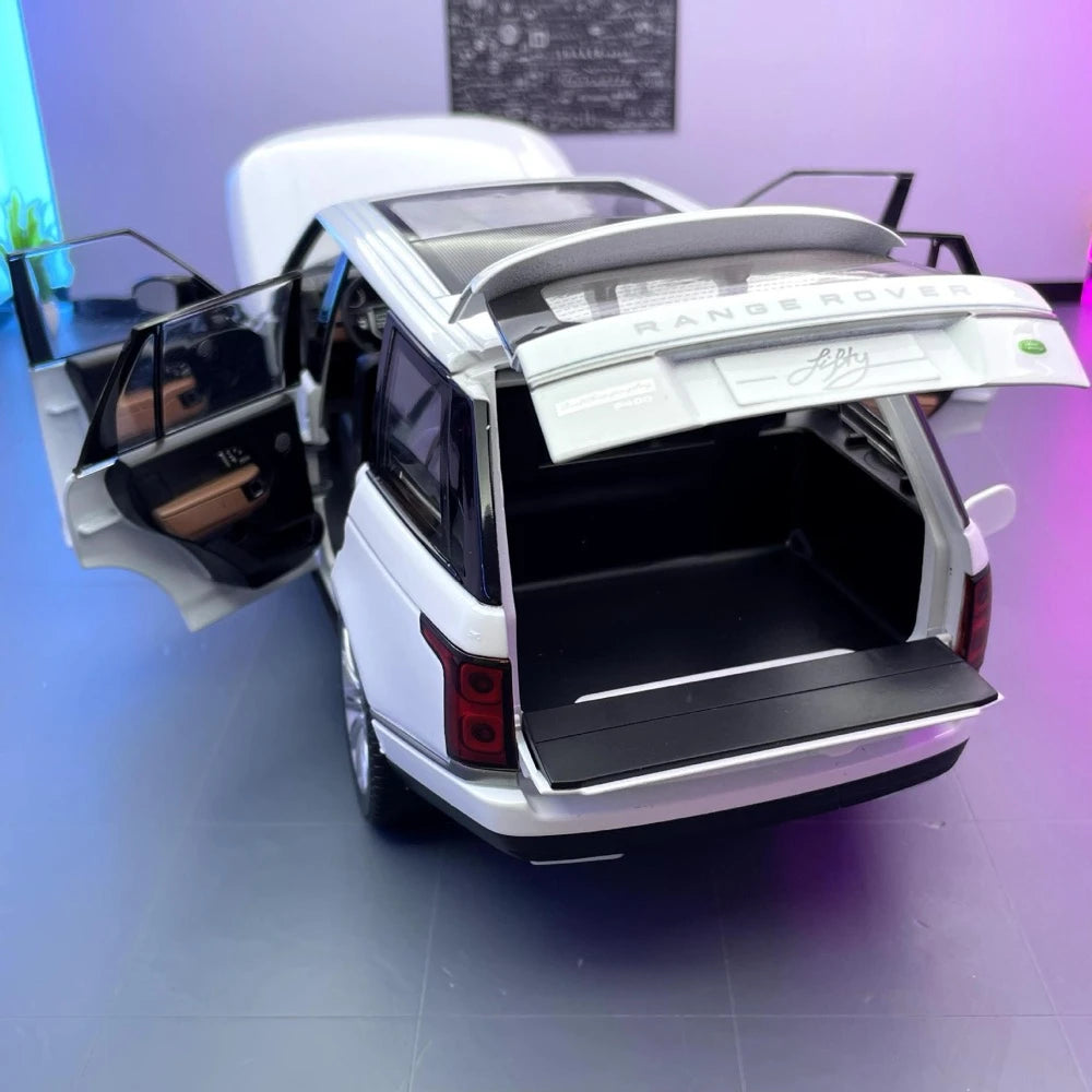 [TOY] 1:18 Land Rover 2021 Range Rover Fifty White Model Car Die-Cast