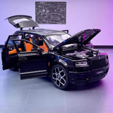 Rolls-Royce 2018 Cullinan Schwarze 1:20 – Druckguss-Display-Modell in Druckguss