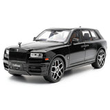 Rolls-Royce 2018 Cullinan Schwarze 1:20 – Druckguss-Display-Modell in Druckguss