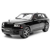 Rolls-Royce 2018 Cullinan الأسود 1:20 – مجسم سيارة معدني للعرض