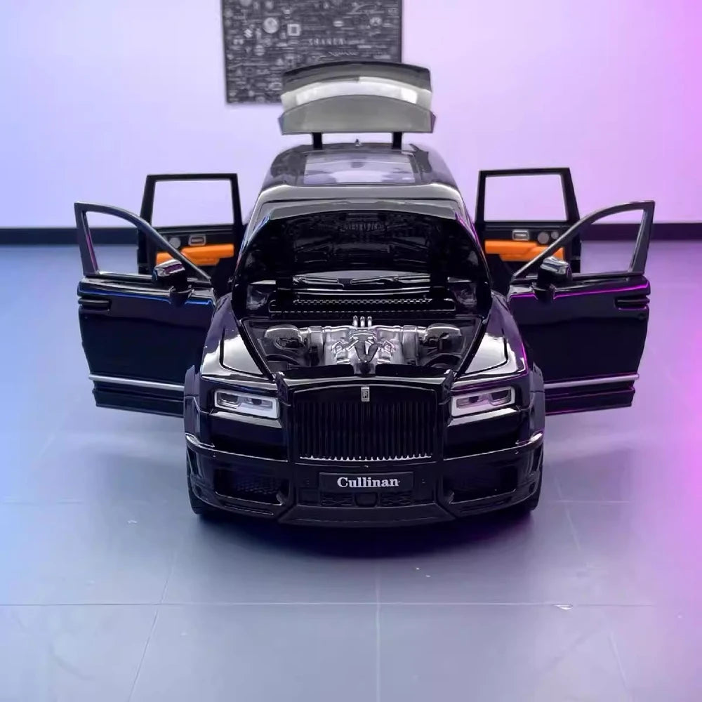 [TOY] 1:20 Rolls-Royce 2018 Cullinan noir voiture miniature Die-Cast