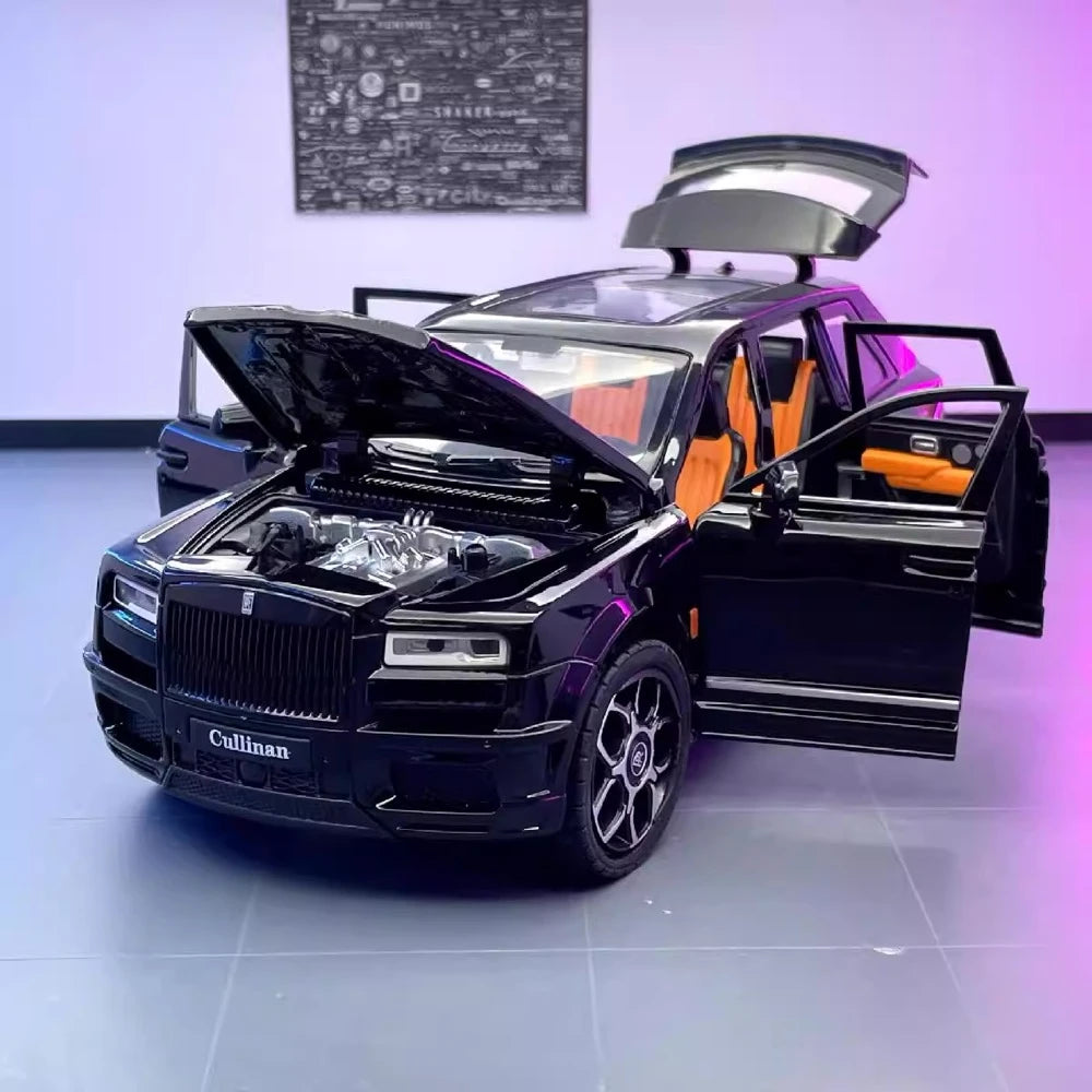 [TOY] 1:20 Rolls-Royce 2018 Cullinan noir voiture miniature Die-Cast