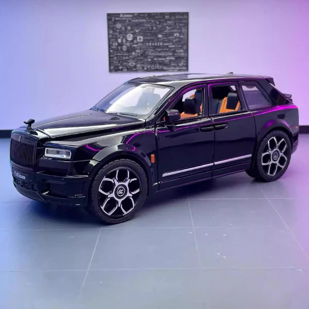 [TOY] 1:20 Rolls-Royce 2018 Cullinan noir voiture miniature Die-Cast