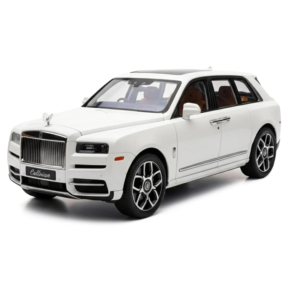 [TOY] 1:20 Rolls-Royce 2018 Cullinan White Model Car Die-Cast