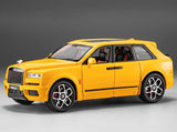 [TOY] 1:20 Rolls-Royce 2018 Cullinan geel modelauto Die-Cast