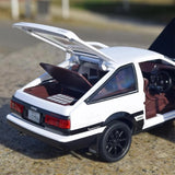 [TOY] 1:20 Toyota 1983 Corolla AE86 Initial D modellbil Die-Cast