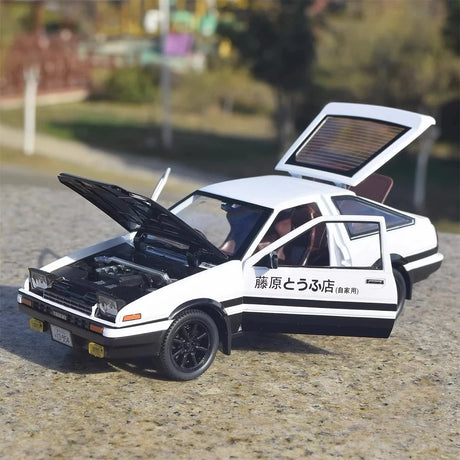 Toyota 1983 Corolla AE86 Initial D 1:20 – Model wyświetlacza odlewanego