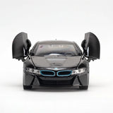 [TOY] 1:22 BMW 2013 I12 i8 Black Model Car Die-Cast