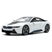 BMW 2013 I12 i8 blanco 1:22 – coche a escala de metal fundido para exposición