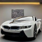 [TOY] 1:22 BMW 2013 I12 i8 White Model Car Die-Cast