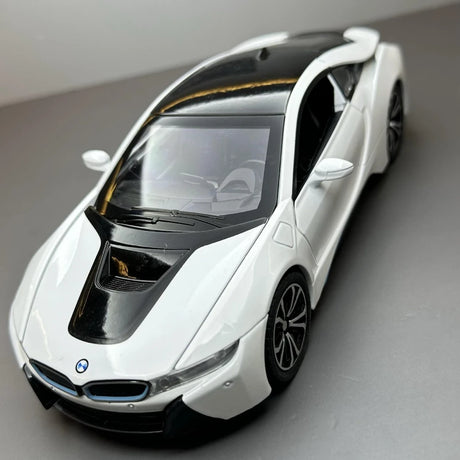 [TOY] 1:22 BMW 2013 I12 i8 White Model Car Die-Cast