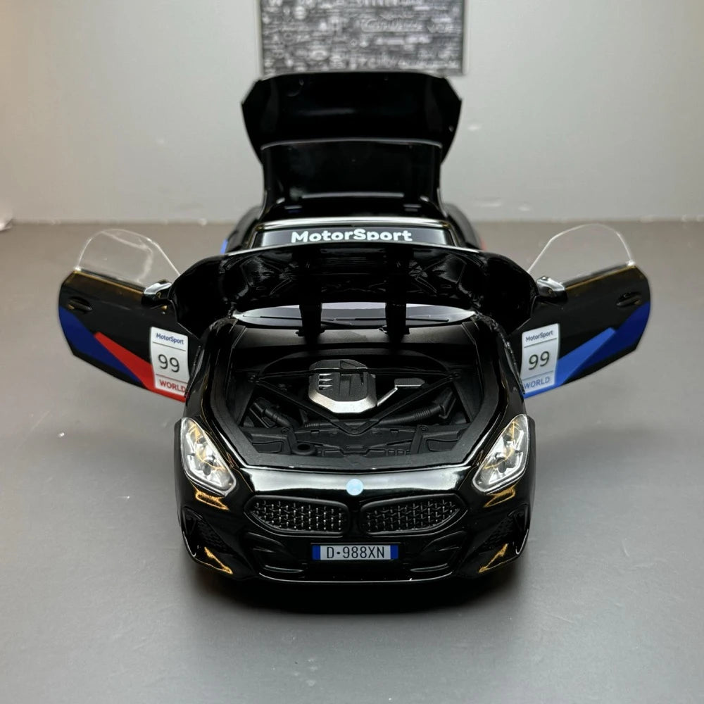 [TOY] 1:22 BMW 2019 G29 Z4 Motor Sport noir voiture miniature Die-Cast