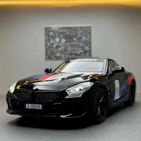 [TOY] 1:22 BMW 2019 G29 Z4 Motor Sport musta pienoismalli Die-Cast