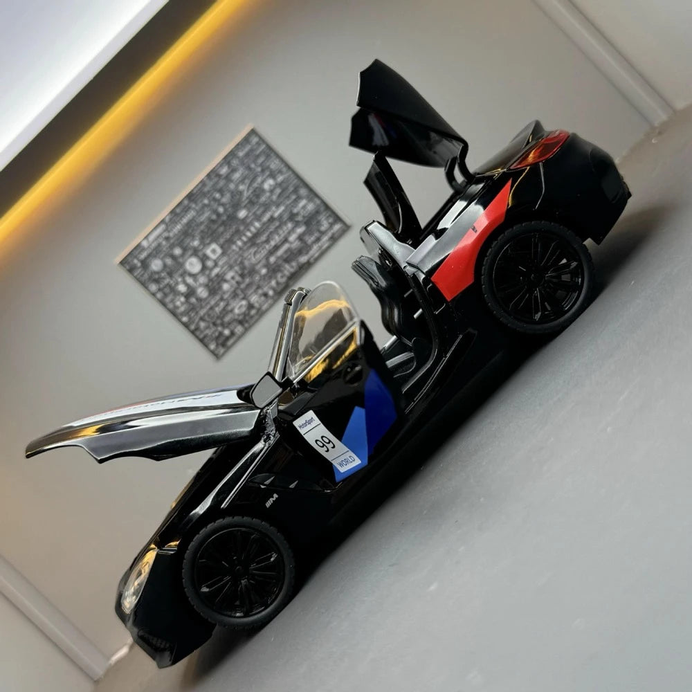 [TOY] 1:22 BMW 2019 G29 Z4 Motor Sport Black Model Car Die-Cast