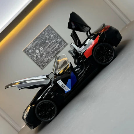 [TOY] 1:22 BMW 2019 G29 Z4 Motor Sport musta pienoismalli Die-Cast