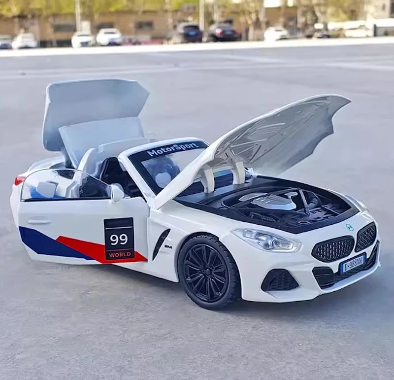 [TOY] 1:22 BMW 2019 G29 Z4 Motor Sport White Model Car Die-Cast