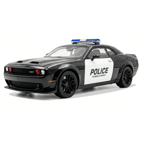 [TOY] 1:22 Dodge 2018 Challenger SRT Hellcat Police Model Car Die-Cast