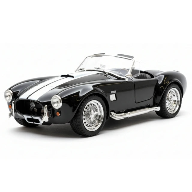 [TOY] 1:22 Ford 1965 Shelby Cobra 427 zwart modelauto Die-Cast