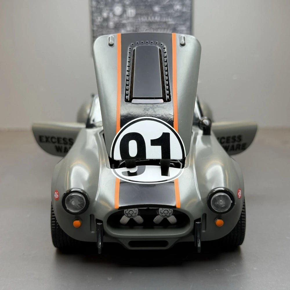 [TOY] 1:22 Ford 1965 Shelby Cobra 427 Gray Model Car Die-Cast