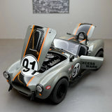 [TOY] 1:22 Ford 1965 Shelby Cobra 427 Gray Model Car Die-Cast