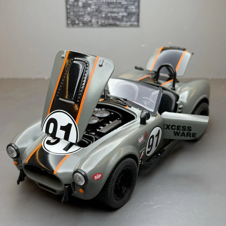 Ford 1965 Shelby Cobra 427 Gray 1:22 – Diecast Display Model Die-Cast