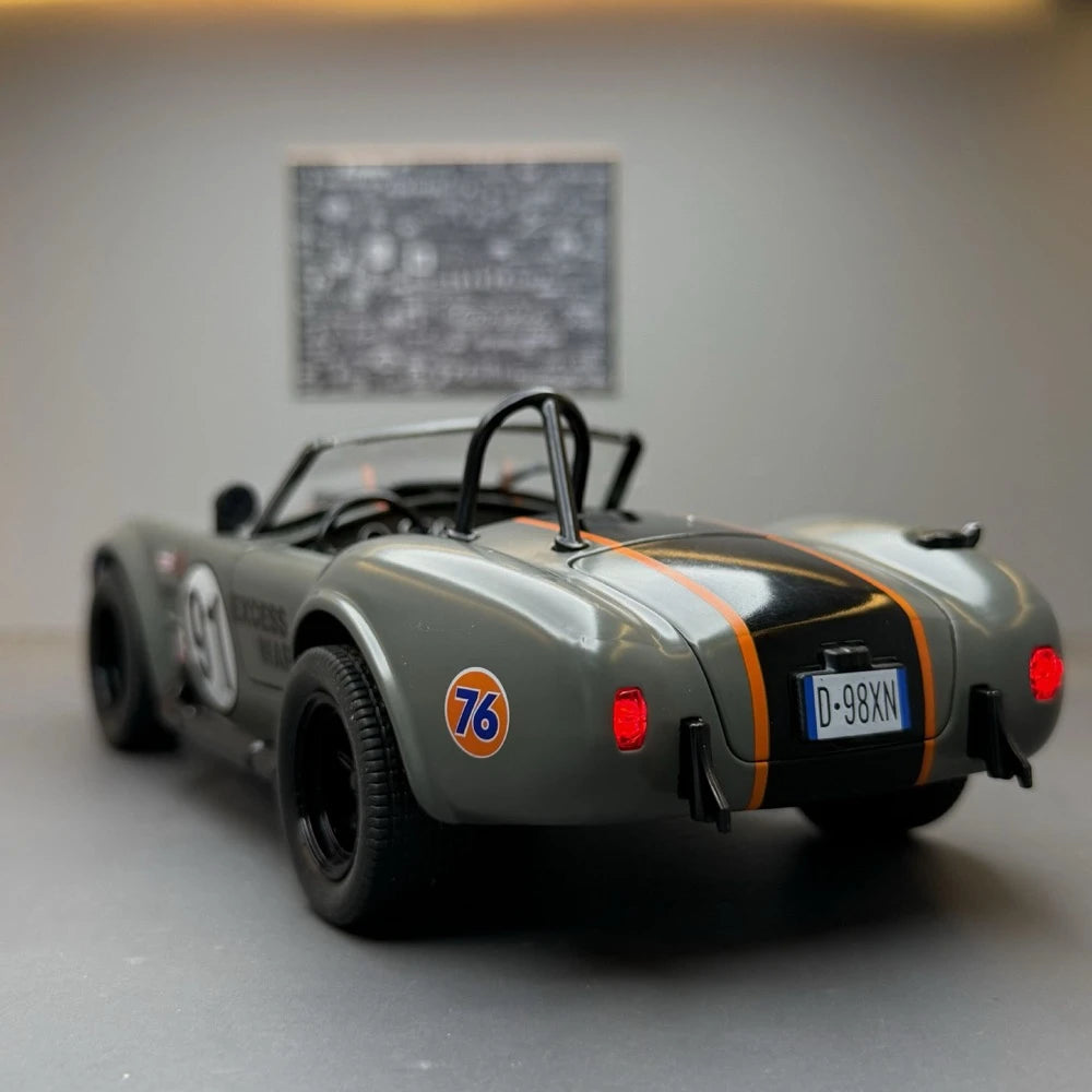 [TOY] 1:22 Ford 1965 Shelby Cobra 427 Gray Model Car Die-Cast