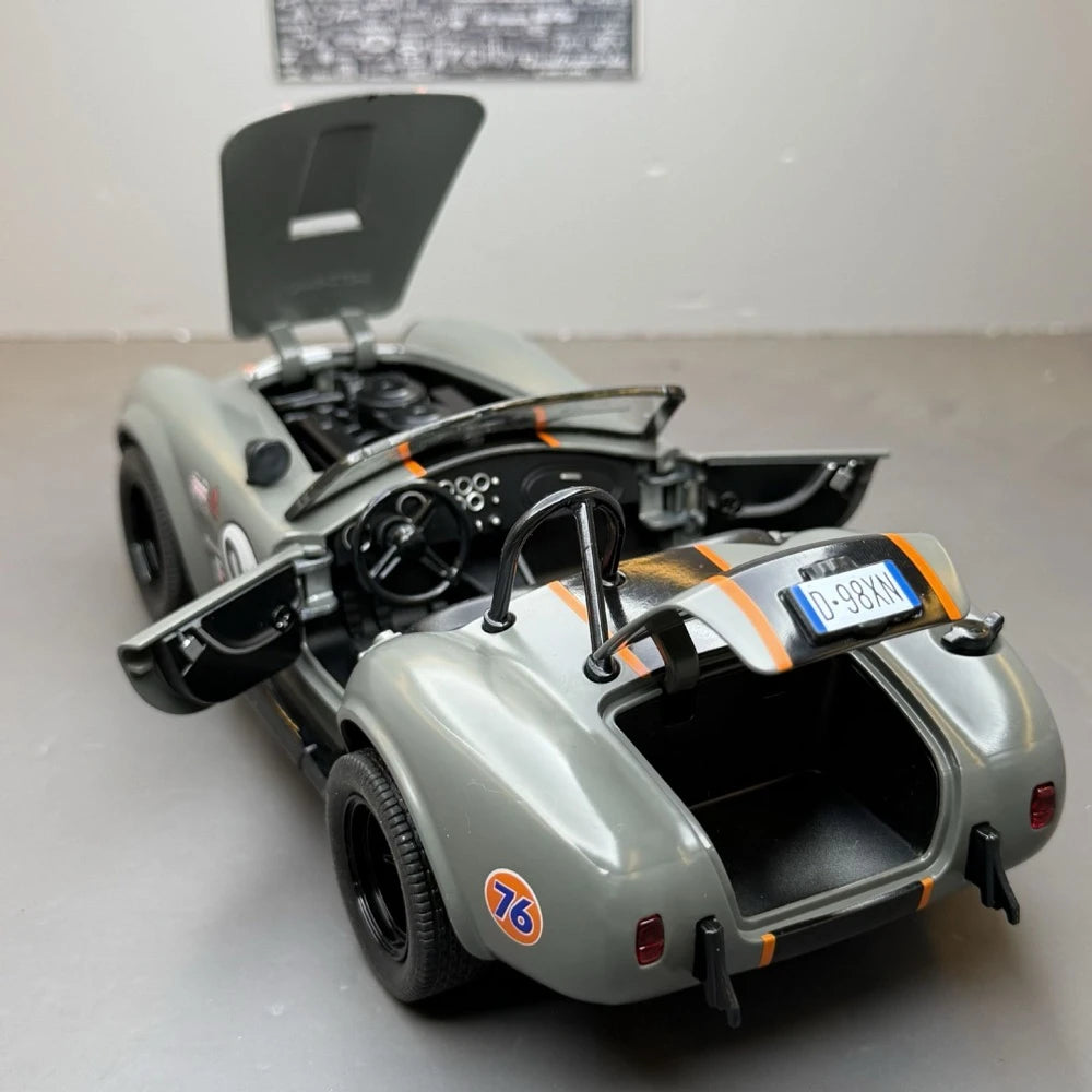 [TOY] 1:22 Ford 1965 Shelby Cobra 427 Gray Model Car Die-Cast